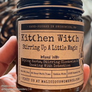Malicious Women Co. Kitchen Witch 9oz Soy Candle | Intentional Aromatherapy Candle Ritual Glow by Malicious Women Co.