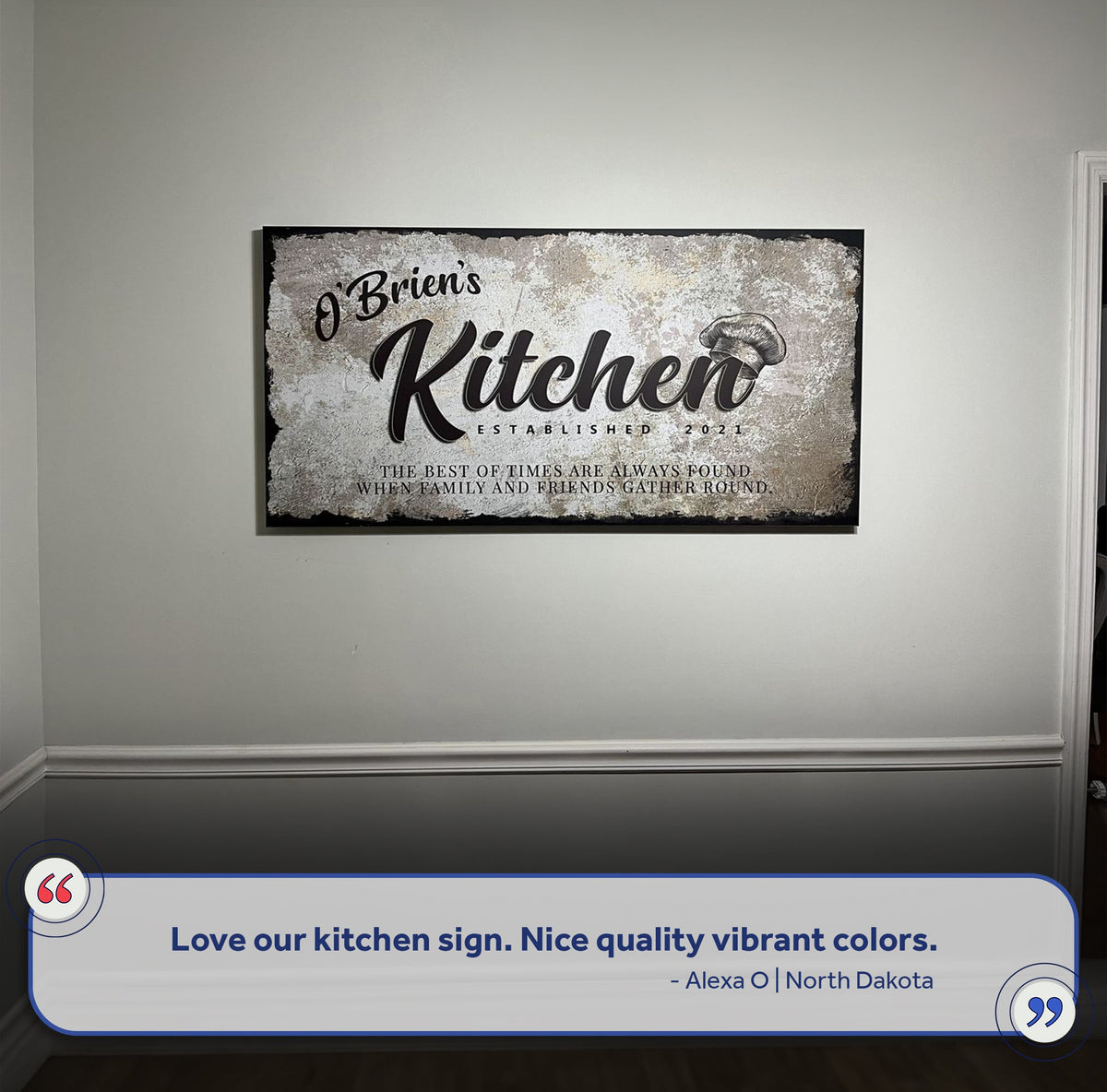 Family Kitchen Sign III, photo 7 of 9