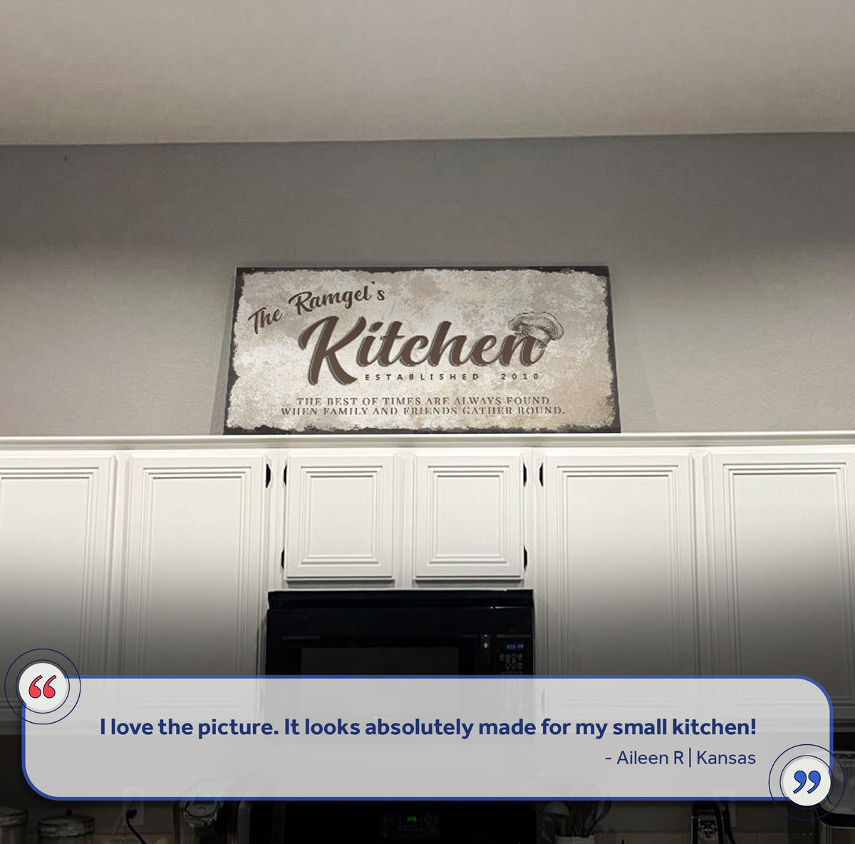 Family Kitchen Sign III, photo 8 of 9
