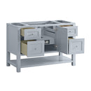 James Martin Breckenridge 60" Single Bathroom Vanity, Serenity Blue