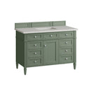 James Martin Brittany 48" Single Bathroom Vanity, Smokey Celadon