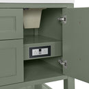 James Martin Breckenridge 60" Double Bathroom Vanity, Smokey Celadon