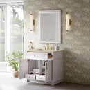 James Martin Bellshire 36" Single Bathroom Vanity, Bright White