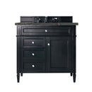 James Martin Brittany 36" Single Bathroom Vanity, Black Onyx