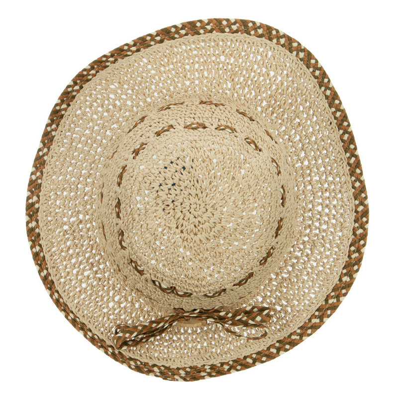 Women's Toyo Braid Floppy Wide Brim Hat