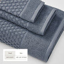 Cotton Diamond Waffle Weave Bath Towel Set - Grayson Collection by Great Bay Home