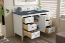 James Martin Palisades 48" Single Bathroom Vanity, Bright White