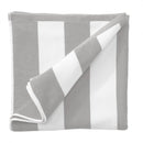 Cotton Velour Cabana Stripe Beach Towel - Novia Collection