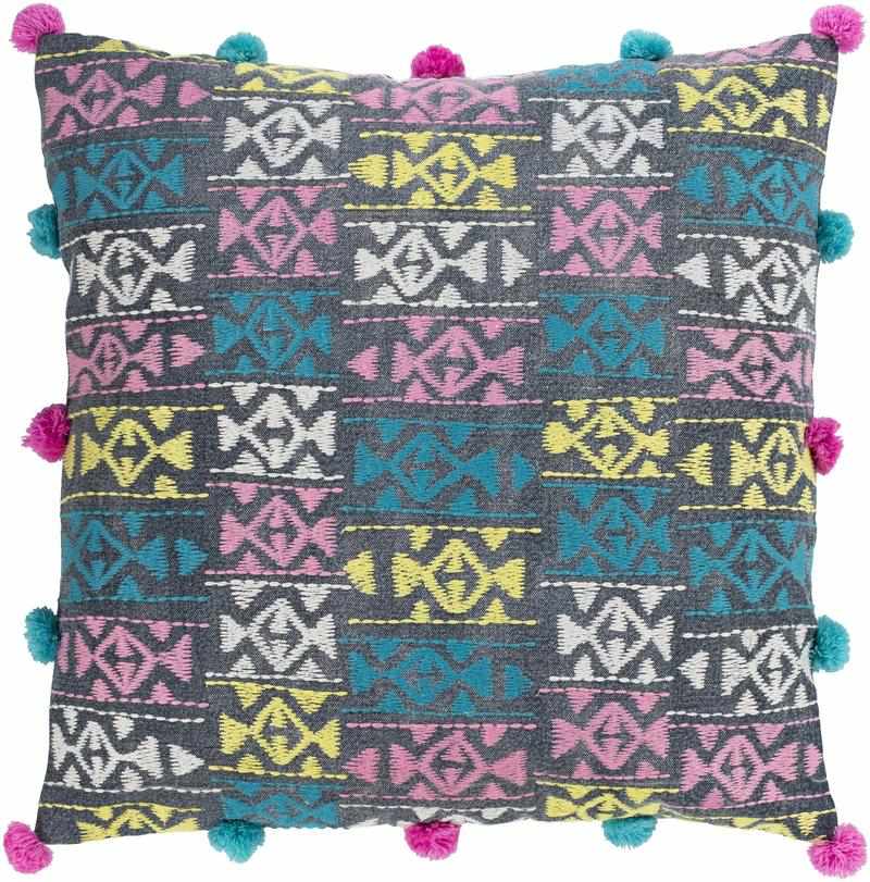 Paal Aqua Pillow Cover