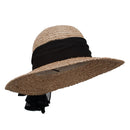 Accent Scarf Straw Sun Hat