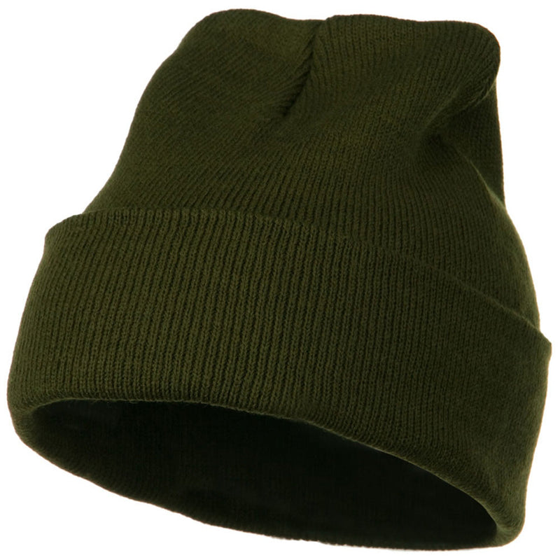 12 Inch Long Knitted Beanie