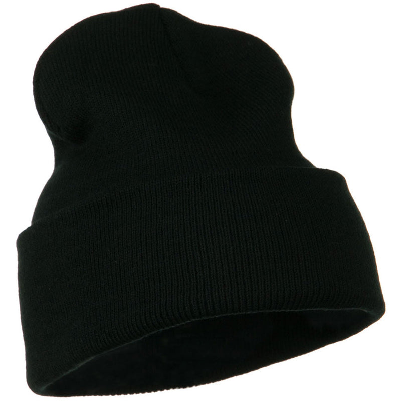 12 Inch Long Knitted Beanie