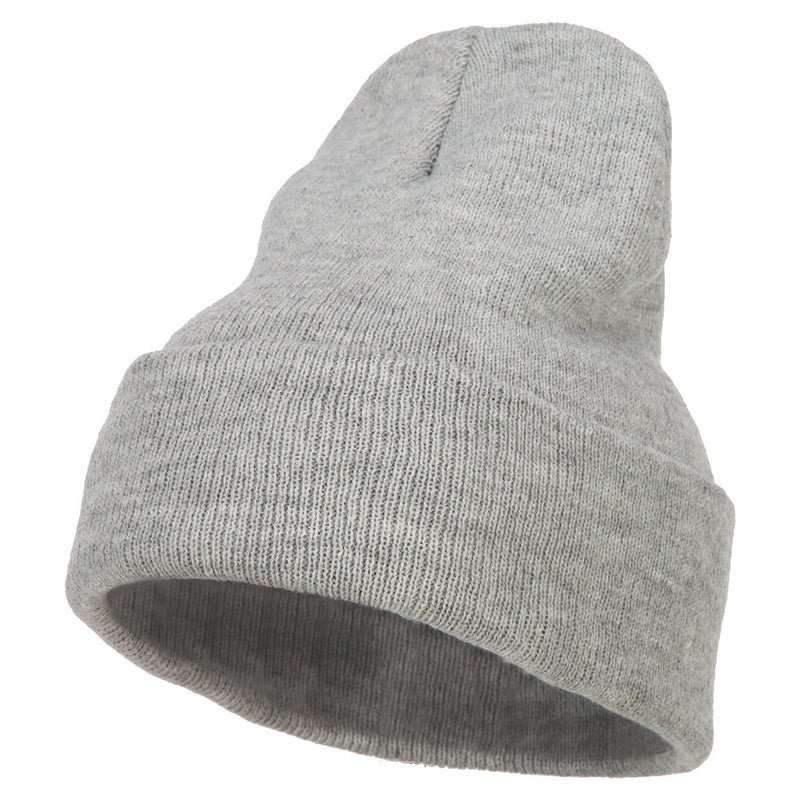 12 Inch Long Knitted Beanie