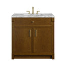 James Martin Bellshire 36" Single Bathroom Vanity, Honey Oak