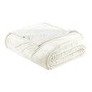 Velvet Plush Sherpa Bed Blanket - Sherpa Fleece Collection by Great Bay Home