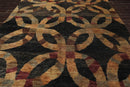 9' x 12' Hand Knotted 100% Jute Thick Pile Oriental Area Rug Modern Charcoal
