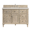 James Martin Lorelai 48" Single Bathroom Vanity, Whitewashed Oak