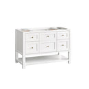 James Martin Breckenridge 48" Single Bathroom Vanity, Bright White