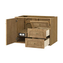 James Martin Laurent 36" Dual Mount Single Bathroom Vanity, Light Natural Oak