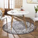 Charcoal Kilmacolm Indoor & Outdoor Area Rug - Clearance