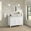 James Martin Lorelai 48" Single Bathroom Vanity, Bright White