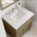 James Martin Chicago 30" Single Bathroom Vanity, Walnut Whisper