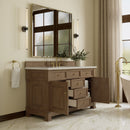 James Martin Brookfield 60" Single Bathroom Vanity, Pecan