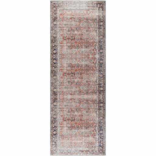 Anahawan Persian Style Washable Rug