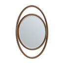 James Martin Esca 28" Mirror, Mid-Century Walnut