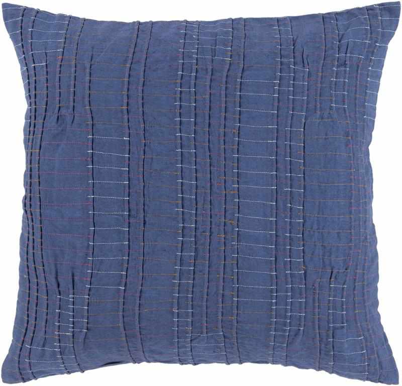 Rilland Dark Blue Pillow Cover