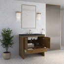 James Martin Hudson 36" Single Bathroom Vanity, Honey Oak