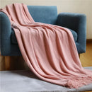 GobekUsa Knitted Cashmere Siesta Blanket - Soft Sofa Throw & Bedding Blanket