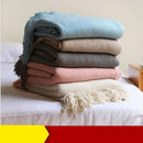 GobekUsa Knitted Cashmere Siesta Blanket - Soft Sofa Throw & Bedding Blanket