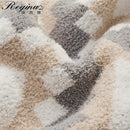 GobekUsa Knitted Geometric Quilt Blanket – Soft & Cozy Home Decor Blanket