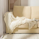 GobekUsa Knitted Geometric Throw Blanket