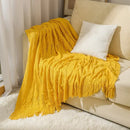 GobekUsa Knitted Geometric Throw Blanket