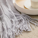 GobekUsa Knitted Geometric Throw Blanket