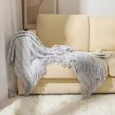 GobekUsa Knitted Geometric Throw Blanket