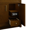 James Martin Bellshire 84" Single Bathroom Vanity, Honey Oak