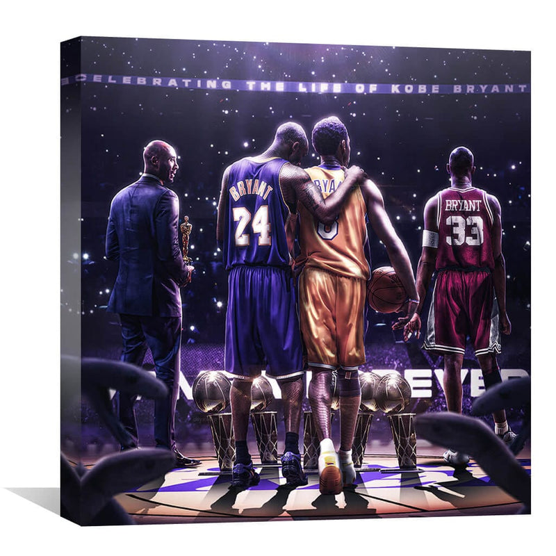 Kobe Through Canvas