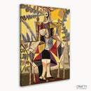 Kobieta Siedząca W Ogrodzie - Pablo Picasso