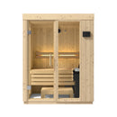 Kohler C1 Luxury Indoor Scandinavian Spruce Home Sauna Kit (SAK60418)