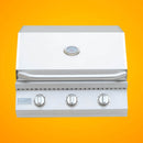 KoKoMo Grills 26-Inch Premium 36K BTU LP/NG 3 Burner Built-In Stainless Steel Gas Grill (SAK82173)