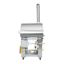 KoKoMo Grills Premium 32" Stainless Steel Dual Fuel Gas Or Wood Fired Pizza Oven (SAK14753)