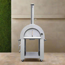 KoKoMo Grills Premium 32-Inch Stainless Steel Wood Fired Pizza Oven [KO-PIZZAOVEN] (SAK92618)