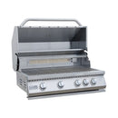 KoKoMo Grills St.John 7FT BBQ Island With LEDs, Built-In BBQ And Refrigerator [Made-To-Order] (SAK91568) by SAKSBY WHOLESALE