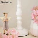 GobekUsa Korean Lace Princess Table Lamp for Kids Room, Bedroom, Bedside - Modern Light