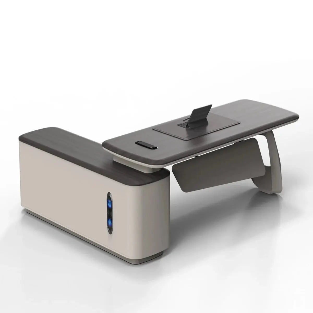 Veris · Modern L-Shaped Executive Desk, photo 9 of 9