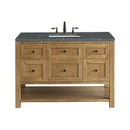 James Martin Breckenridge 48" Single Bathroom Vanity, Light Natural Oak