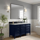 James Martin Brittany 60" Single Bathroom Vanity, Victory Blue